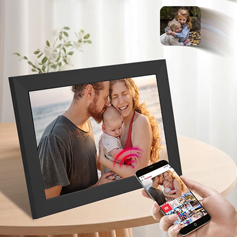 10.1” WiFi Digital Picture Frame with Touchscreen