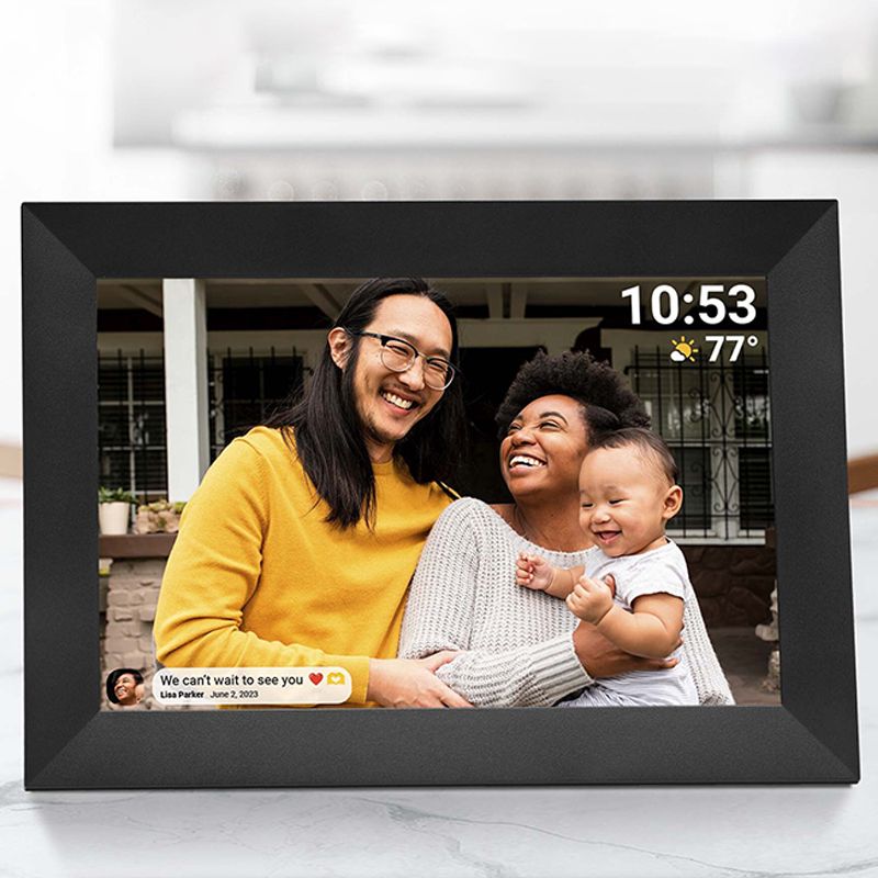 10.1” WiFi Digital Picture Frame with Touchscreen