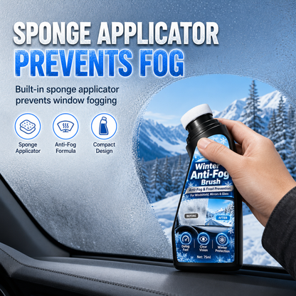 65ml Car Glass Anti Fog and Anti Freeze Paste Winter Defogging and Anti Condensation Cream for Windshield and Rearview Mirror