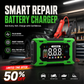 ⏳Time-Limited Special⏰12V 6A Smart Car Battery Charger – Pulse Repair Technology, Auto Maintain & Desulfation