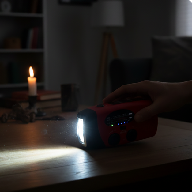 📻 LIMITED-TIME 50% OFF! ⚡ Multifunctional Solar Emergency Radio – Self-charging, Alert-ready, Compact ✨